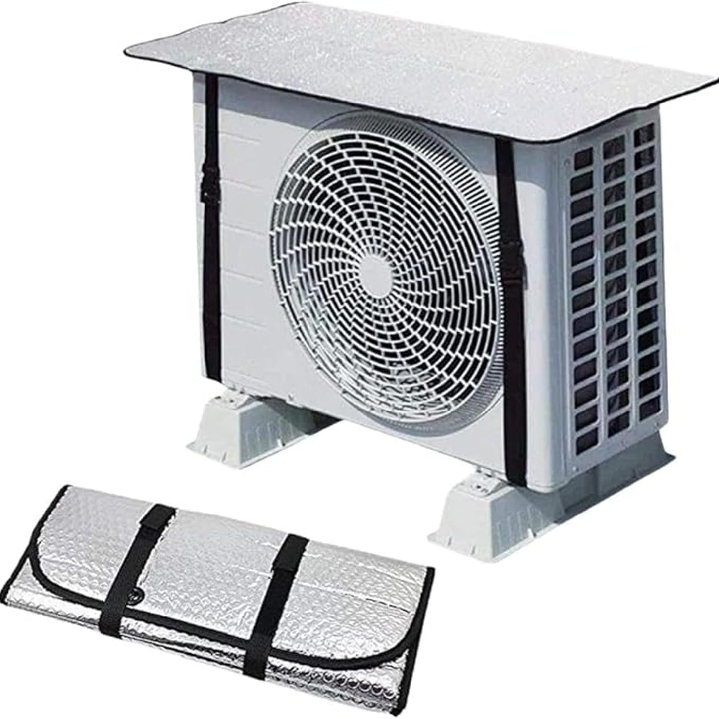 Premium Split AC Outdoor Unit Heat Insulation Sheet by Testing Store