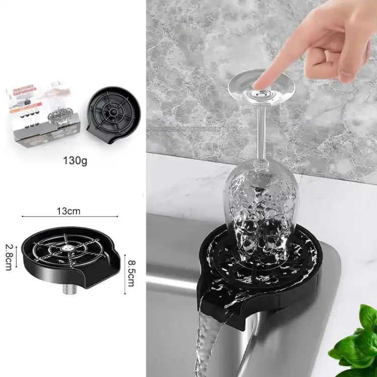 High Pressure Faucet Glass Rinser Automatic Cup Washer Bar Kitchen by glowmart.store