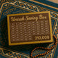 Wooden Umrah Saving Box – Premium 210,000 Goal Money Box by MudsCart