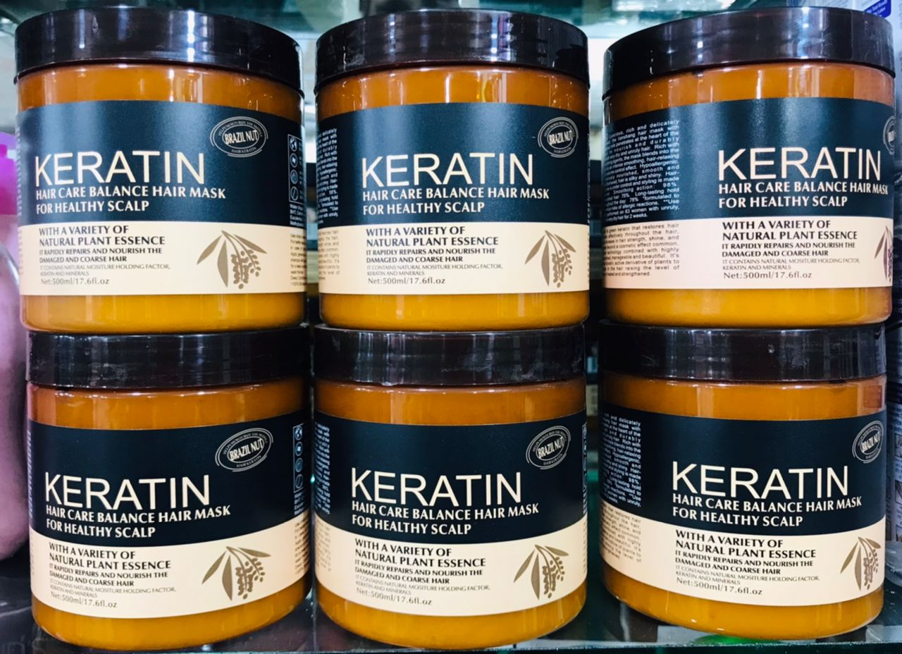 Keratin Nourishing Hair Treatment Mask by Click N Buy