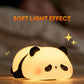Cute Panda Silicone Night Light – Soft Touch LED Lamp for Kids Bedroom by glowmart.store